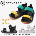コンバース サンダル キッズ ロゴストラップ converse KIDS LOGOSTRAP SANDAL