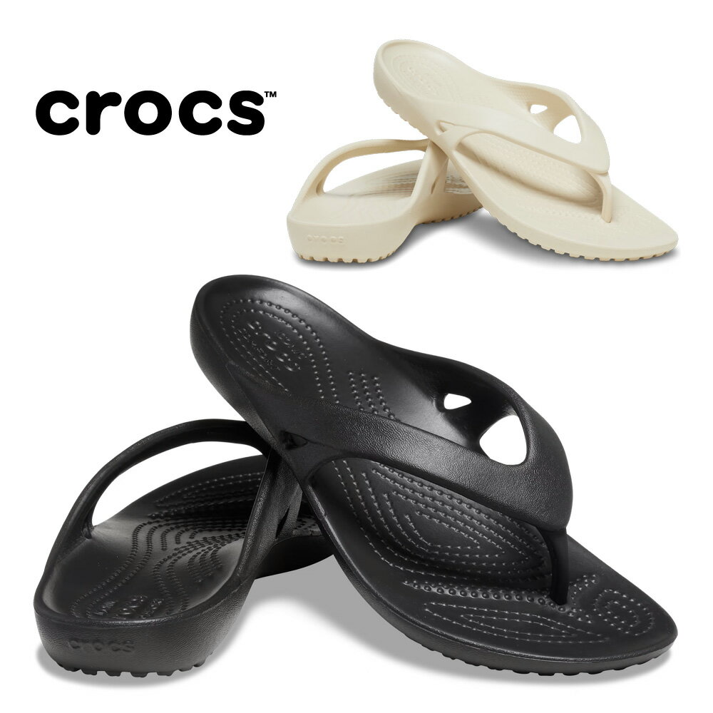 クロックス クロックス サンダル レディース カディ2.0 フリップ 202492 001 11S crocs 2024春夏 KADEE II FLIP トングサンダル