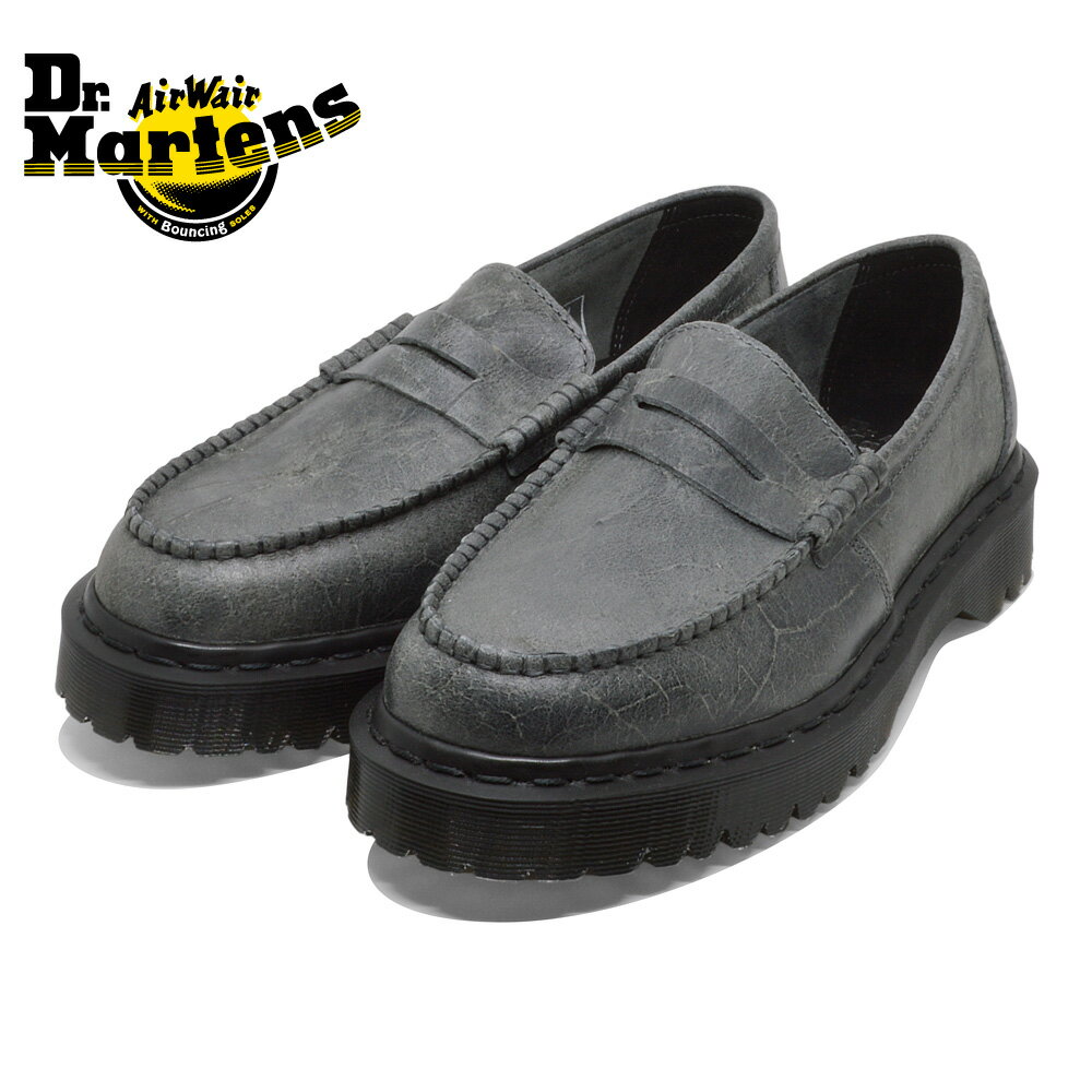 【全国送料無料】 ドクターマーチン ローファー メンズ 31013053 Dr.Martens MADE IN ENGLAND PENTON BEX 厚底 イングランド製 クレイジープルアップレザー