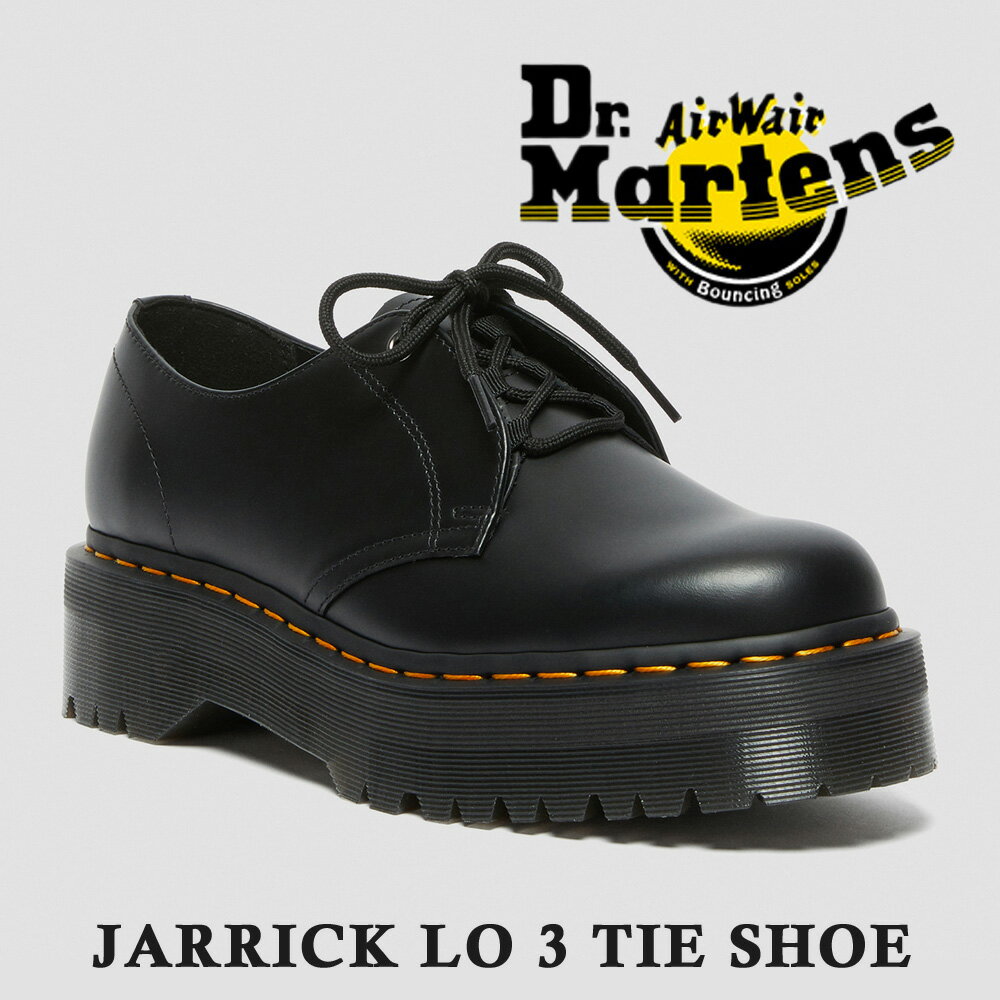 ドクターマーチン 国内正規販売店 Dr.Martens レディース メンズ JARRICK LO 3 TIE SHOE ジャリック ロー スリー タ…