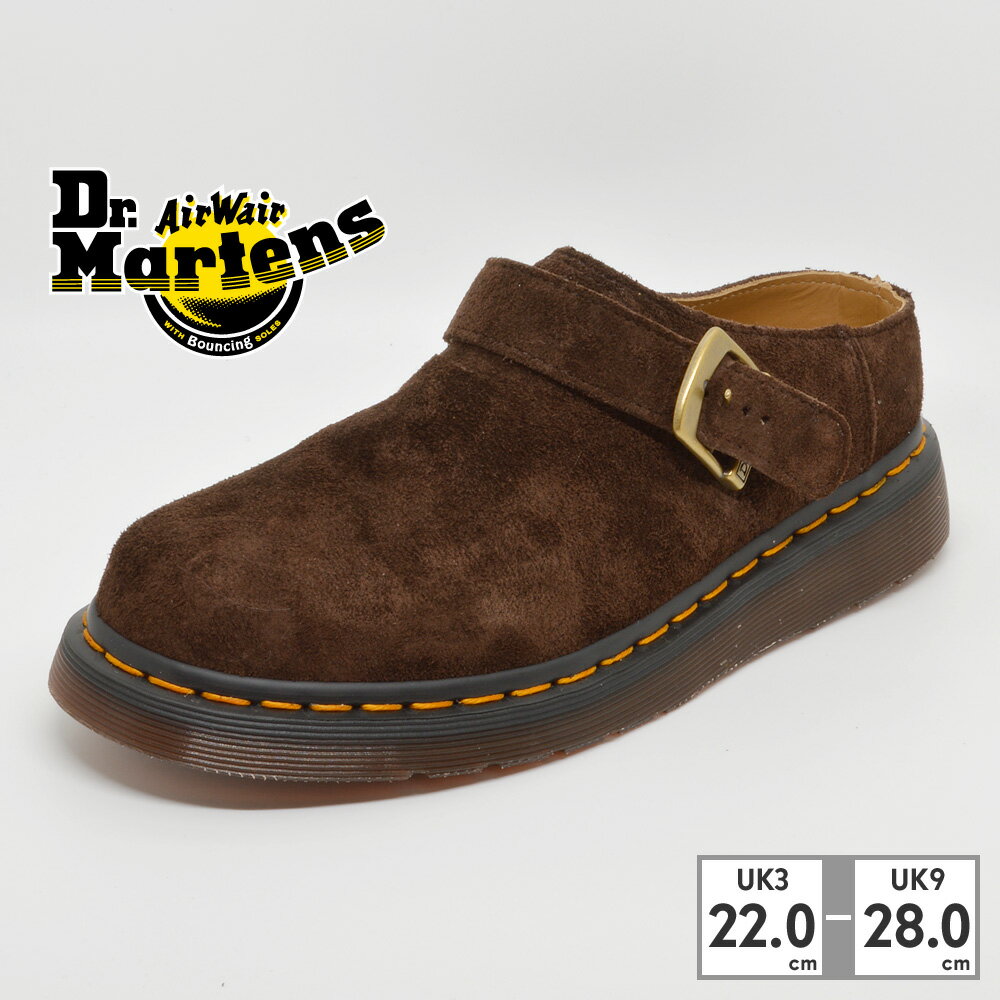 ドクターマーチン メンズ レディース ミュール サンダル 30619 30619201 Dr.Martens Archive Mule MULE DARK BROWN DESERT OASIS SUEDE スリッポン サボ チャールズエフステッド製スエード