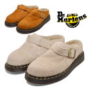 ドクターマーチン Dr.Martens バックル ミュール ISHAM VINTAGETAUPE:30901348_VINTAGE TAUPE(ヴィンテージ タープ) PECANBROWN:30901363_PECAN BROWN(ピーカンブラウン) 暖かなボアライニングのスリッポンシューズ シューズの内側にライニングを施したスリッポンサンダル。寒い季節にぴったりのシーズンムード溢れる一足です。 「アイシャム」はシューズとサンダルの中間のようなルックス。高級感がありつつもリラクシーな履き心地で、デイリーユースや旅行など幅広く活躍します。 アッパーには毛足の長いスエードレザーを使用。丸みのあるボリュームたっぷりのフォルムがコーディネートのアクセントに。アンティーク調のバックル金具にはブランドロゴを刻み、ウェルトにはイエローステッチを施しています。 素材 LONG NAPPED SUEDE 当店では実店舗での販売、他ショッピングモールでのネット販売もおこなっており、在庫を共有している為、在庫が常に変動しております。 その為、在庫反映までの時間差等により在庫切れが発生する場合がございます。 これにより、ご注文後でも商品をご用意できない場合がございますので予めご了承いただきますようお願い致します。 なお、店舗倉庫の都合上契約仕入先在庫を利用する場合もございます。 ※ディスプレイ画面等の環境上、ページで見た色と実際の商品の色とは多少違う場合がございます。 (BDJAJF Dr.Martens ドクターマーチン UK3 UK4 UK5 UK6 UK7 UK8 UK9 22cm 22.5cm 23cm 23.5cm 24cm 24.5cm 25cm 25.5cm 26cm 26.5cm 27cm 27.5cm 28cm 薄橙 茶) #ドクターマーチン