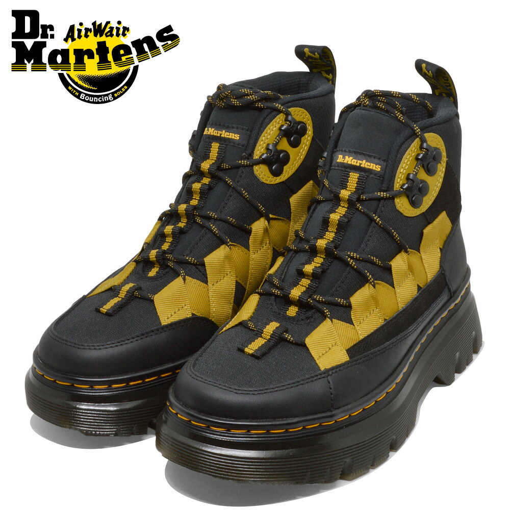   ドクターマーチン ブーツ メンズ レディース 8ホールブーツ 31142001 Dr.Martens BOURY ナイロン/レザー 厚底