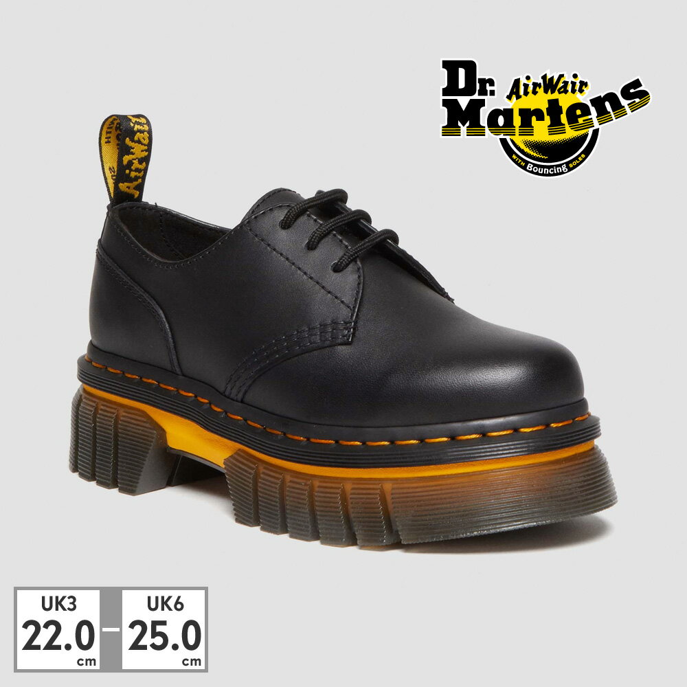 ドクターマーチン 国内正規販売店 レディース クワッド ネオテリック オードリック 3ホール 30663001 Dr.Martens QUAD NEOTERIC AUDRICK 厚底