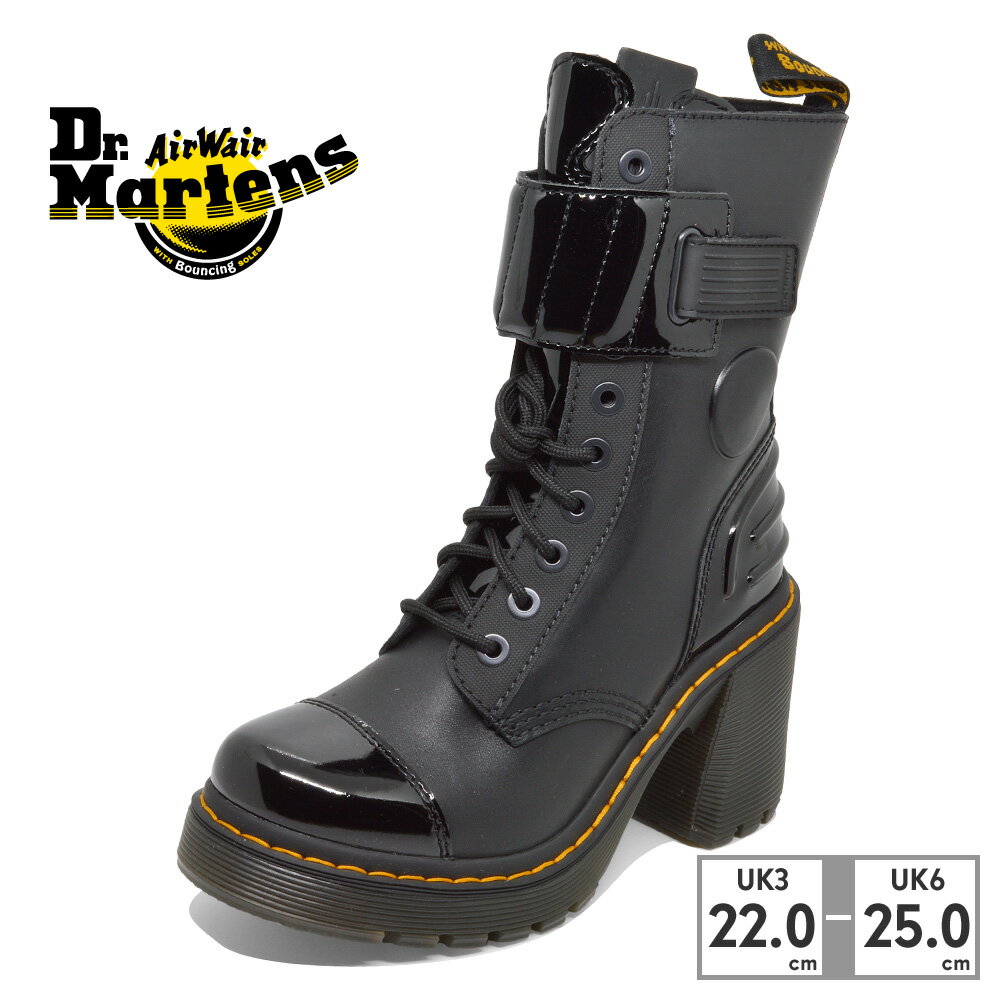 【全国送料無料】 ドクターマーチン ブーツ レディース ガヤ 10ホールブーツ 31006001 Dr.Martens GAYA 国内正規販売店 ハイヒール 厚底 ヒール高さ8.5cmのサムネイル