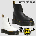 ドクターマーチン 国内正規販売店 レディース JETTA ZIP BOOT ジェッタ ジップ ブーツ Dr.Martens 27656001 27656100