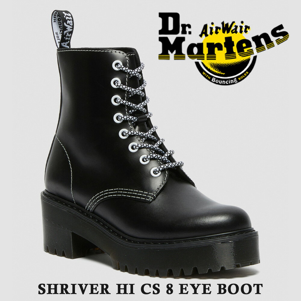 【お買い物マラソン】 ドクターマーチン 国内正規販売店 ブーツ レディース SHRIVER HI CS 8 EYE BOOT シュライバー ハイ CS エイトホールブーツ Dr.Martens 26916001