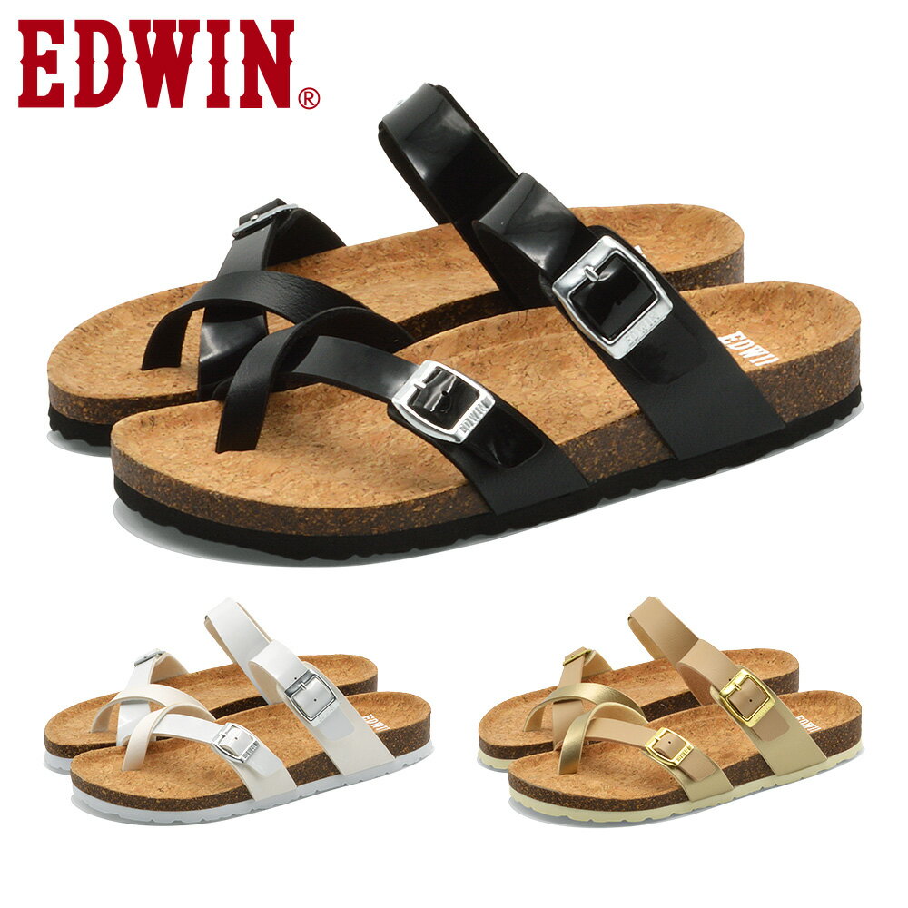 楽天つるやEDWIN サンダル レディース EW9463 エドウィン 2025春夏