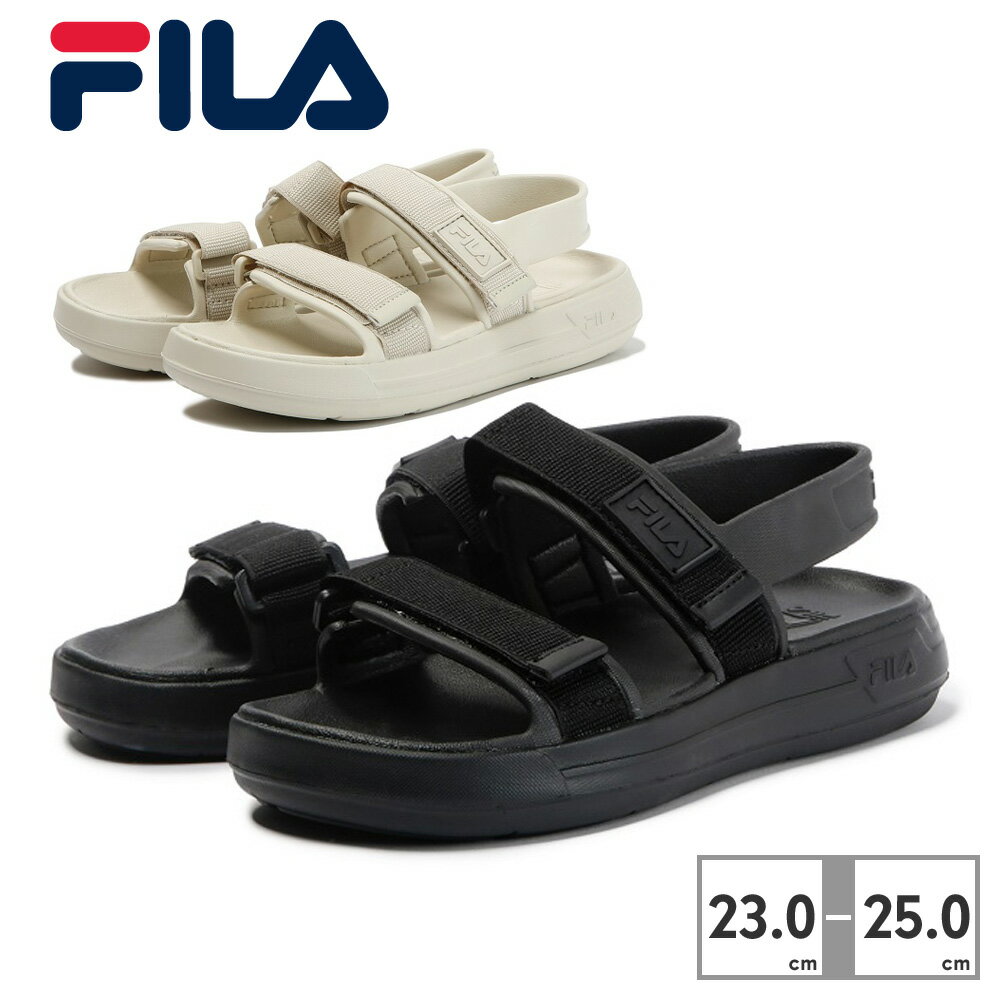 フィラ サンダル レディース ポン 1SM01934E 001 925 FILA 2023春夏 PONG SD 厚底 軽量 スポーツサンダル ストラップのサムネイル