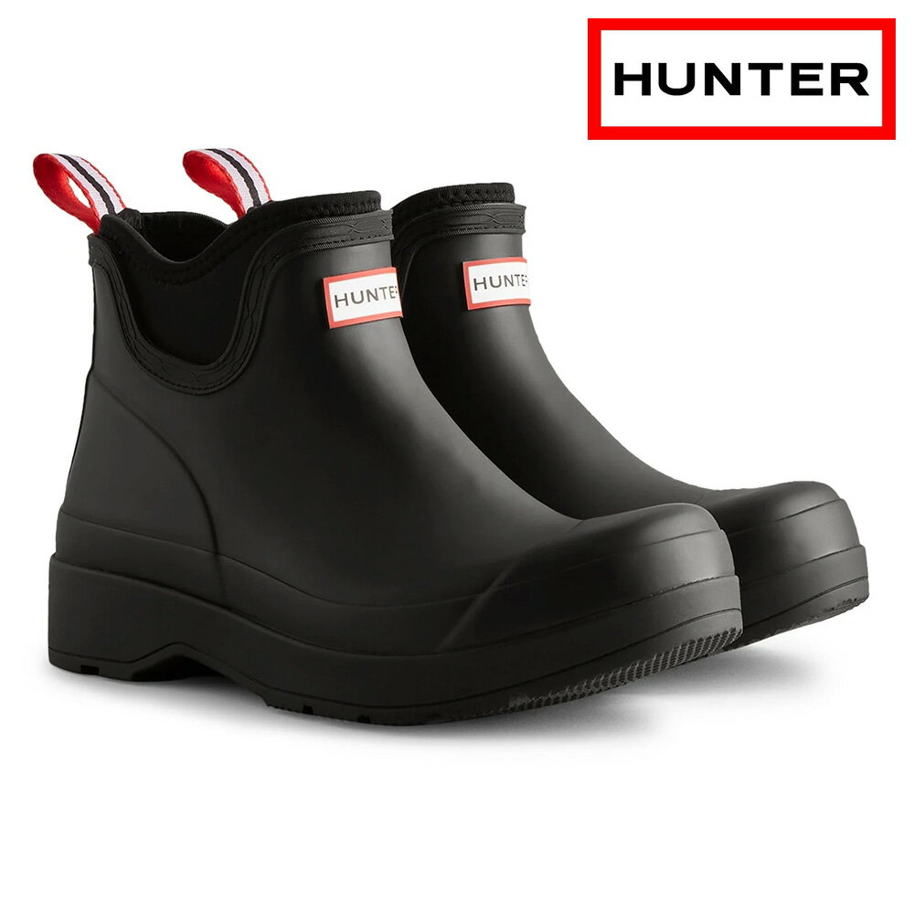 【全国送料無料】 HUNTER レインシューズ メンズ プレイ ネオプレン チェルシー ブーツ MF ...