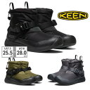【お買い物マラソン】 【全国送料無料】 KEEN ブーツ メンズ フッドロメオ ウォータープルーフ 1025473 1025475 1027736 キーン 2025秋冬 HOODROMEO WP スノーシューズ 防滑防寒