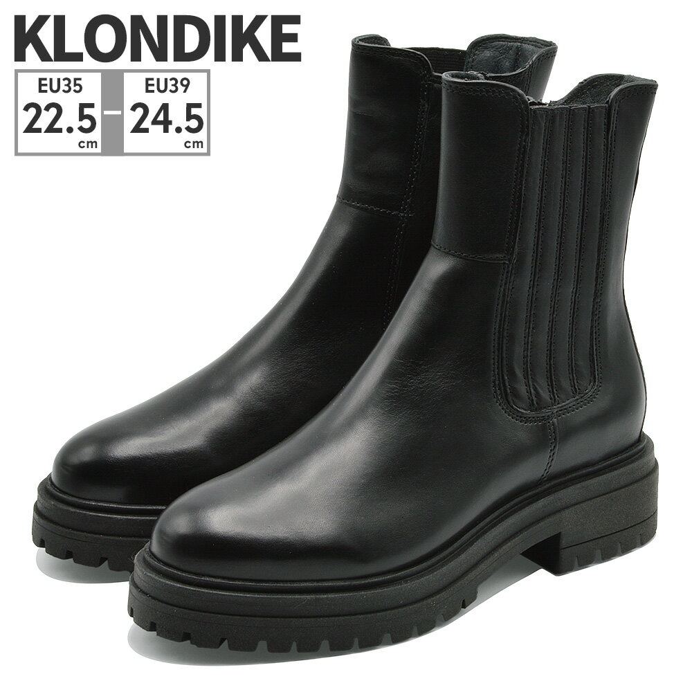 【全国送料無料】 KLONDIKE ブーツ レディース 40516 クロンダイク 本革 レザー サイドゴア 撥水加工 その1