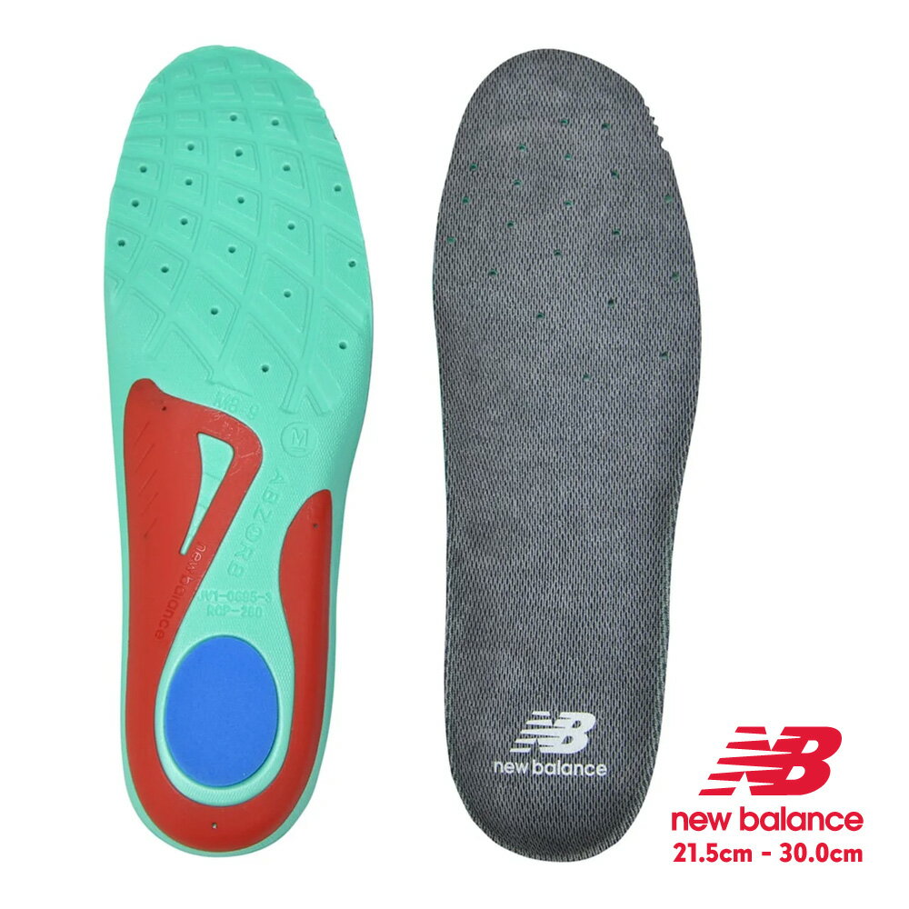 【お買い物マラソン】 ニューバランス インソール メンズ レディース サポーティブリバウンドインソール LAM35689 GR new balance 送料無料 サイズ調整 衝撃吸収