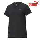 【お買い物マラソン】 プーマ ランニング レディース ヘザー 半袖 Tシャツ ウィメンズ 520624 01 PUMA スポーツ 吸汗 機能性 トレーニング ヨ...