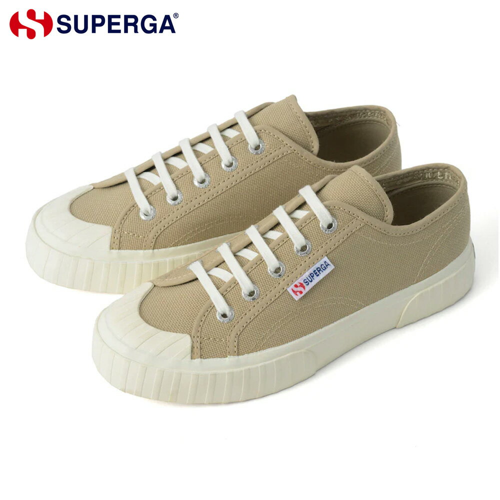 【全国送料無料】 SUPERGA スニーカー メンズ レディース 3A00GRT0 AQJ スペルガ 2630 STRIPE ミリタリーテイスト 厚底