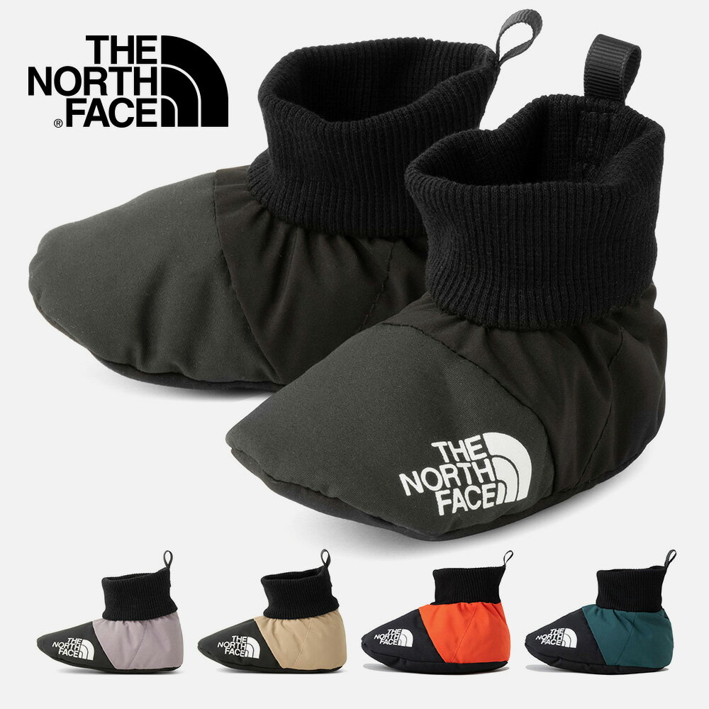 楽天つるや【お買い物マラソン】 ザ ノースフェイス ファーストシューズ キッズ ステップ NFB52286 the north face 2025秋冬 B FIRST STEP ベビー ルームシューズ フリース