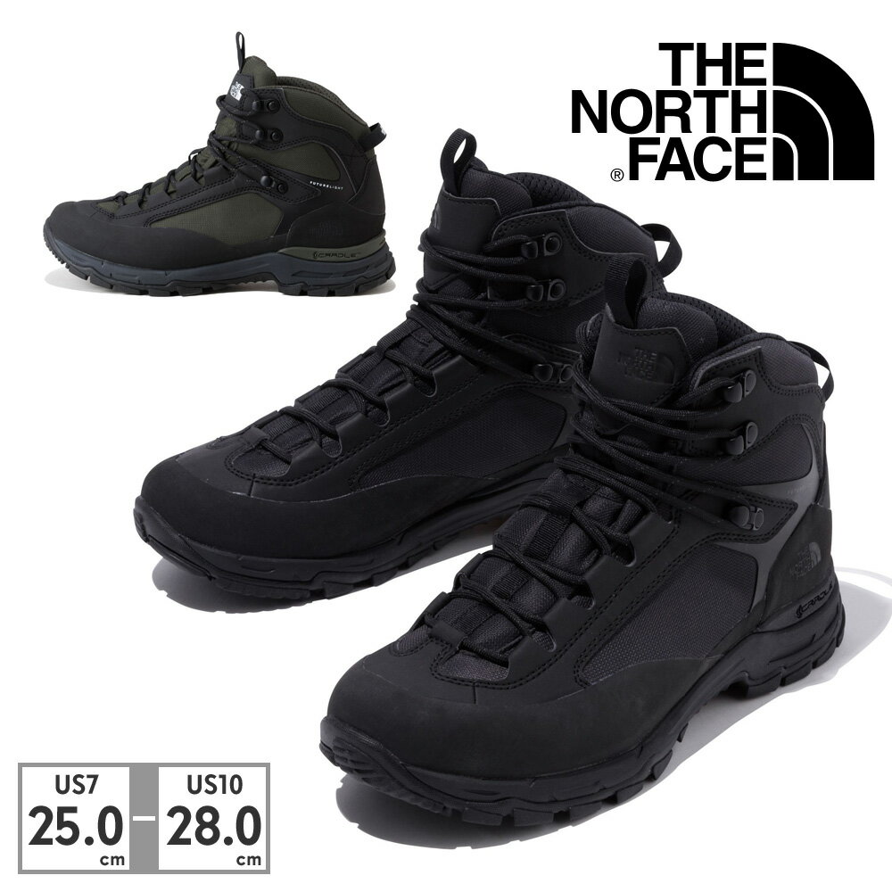 ザ ノースフェイス トレッキングシューズ メンズ クレストン ミッド ネオ フューチャーライト NF52320 GK KK the north face Creston Mid Neo FUTURELIGHT【ラッピング不可】 登山靴 アルパイン 防水 通気性