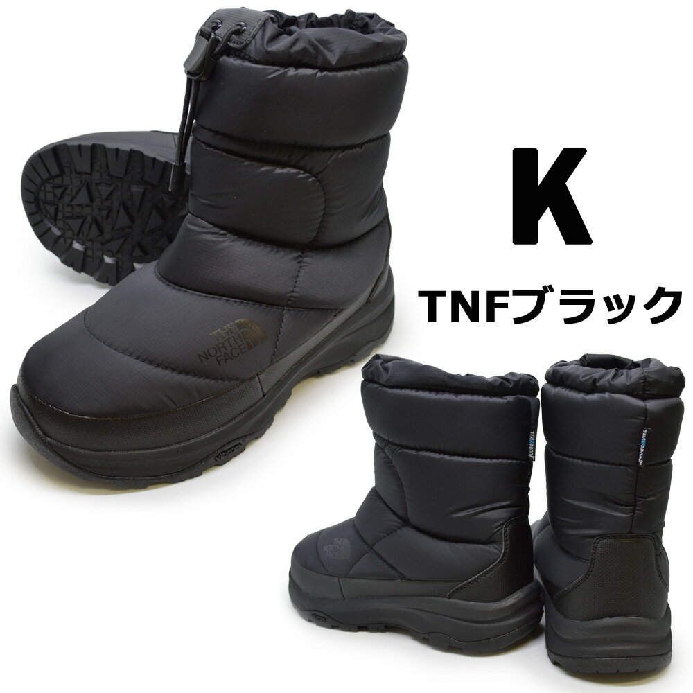 ノースフェイス　the north faceNF51873 KNuptse Bootie WP 6ヌプシ ブーティー 6ユニセックス メンズ レディース ウィンターシューズ ミドル丈 防水 防滑 秋冬