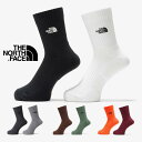 ザ ノースフェイス 靴下 メンズ レディース TNF ロゴ 2P クルー NN82310 the north face TNF Logo 2P Crew オーガ...