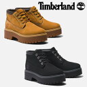 【全国送料無料】 Timberland ブーツ レディース プレミアム ウォータープルーフ プラットフォーム チャッカ A5REN A5RF9 ティンバーランド 防水 厚底