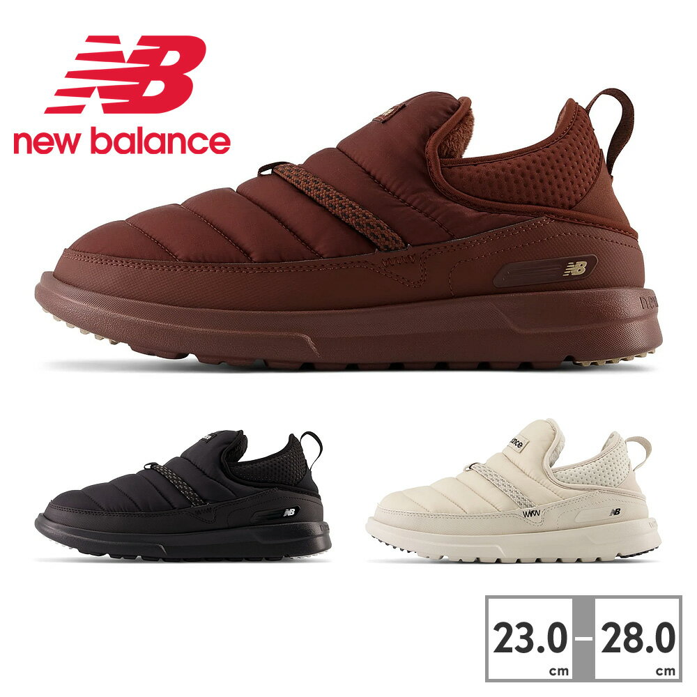 ニューバランス スリッポン メンズ レディース SUFMID B2 K2 M2 new balance 秋冬 CRVN MOC Mid-Cut v2 モック ストレッチ WIDTH:D