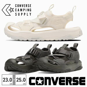 コンバース サンダル メンズ レディース converse 2023春夏 MSD CP アウトドア 水陸両用 厚底 スポーツサンダル CAMPING SUPPLY