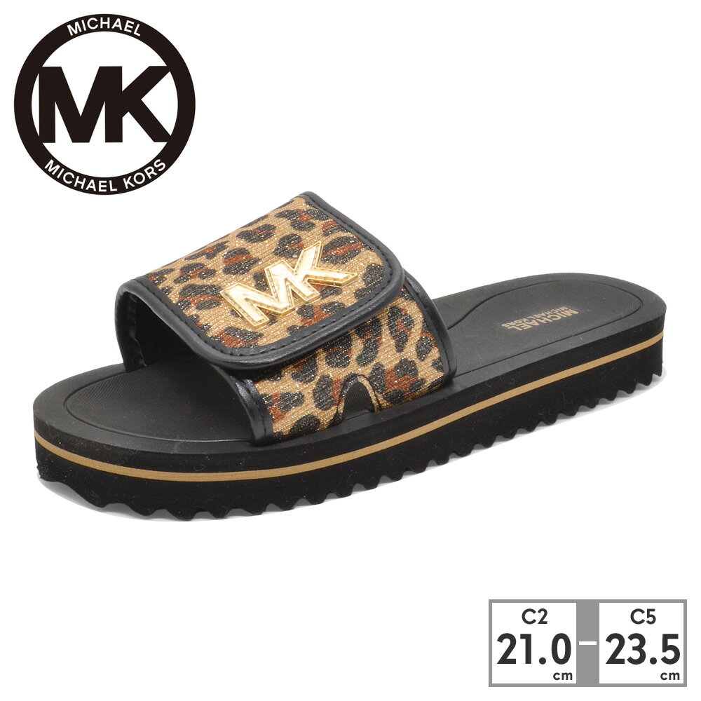 【お買い物マラソン】 マイケル・コース サンダル イーライ プラットフォーム MK100639 MICHAEL KORS 2023春夏 ELI PLATFORM シャワーサンダル スライド