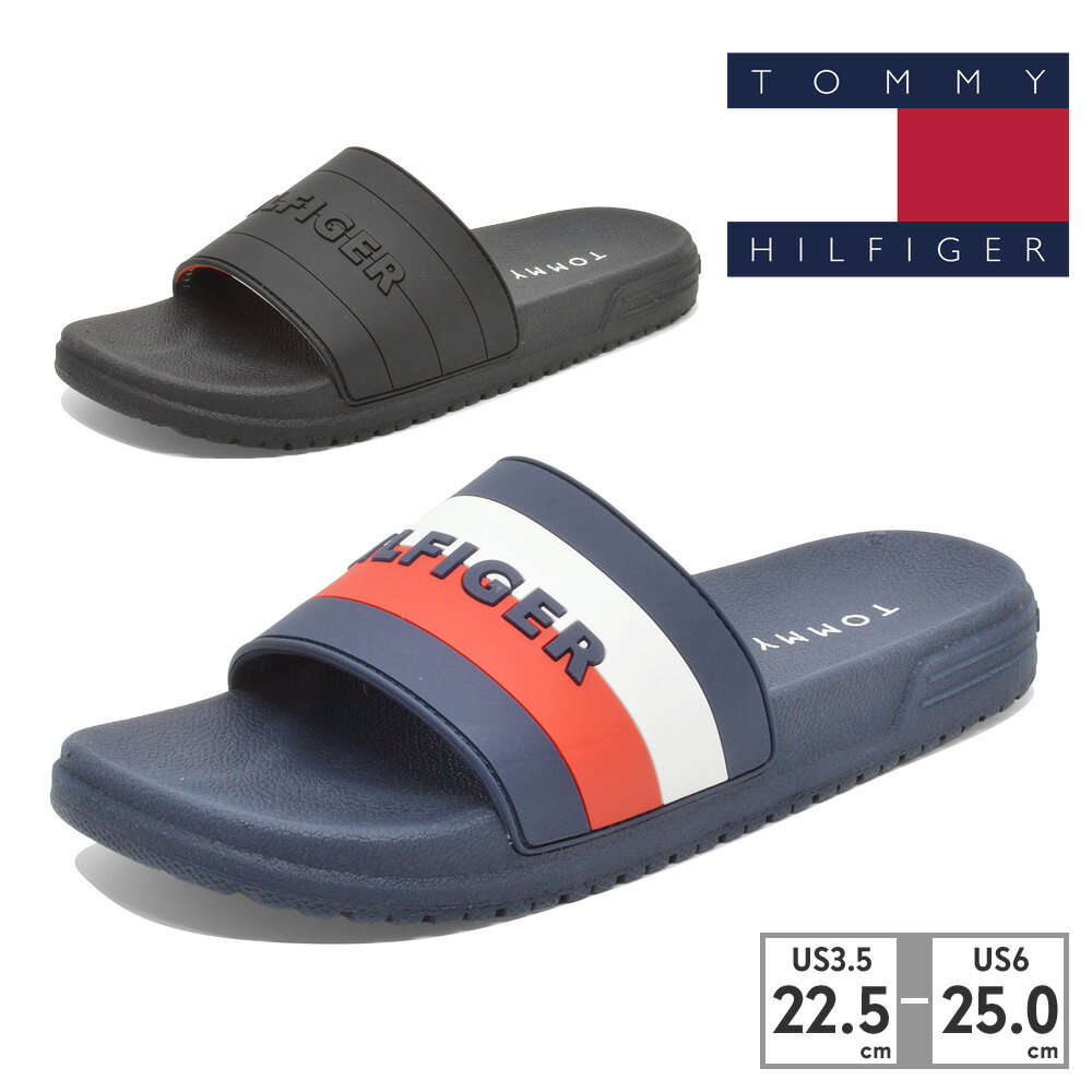 【お買い物マラソン】 トミー ヒルフィガー サンダル グローバル ストライプ スライド TH100805 TH100984 TOMMY HILFIGER GLOBAL STRIPE SLIDE シャワーサンダル