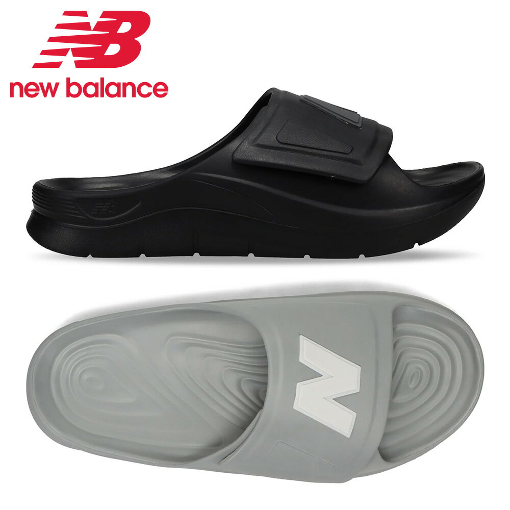 ニューバランス サンダル メンズ アジャスタブル スライドサンダル SMASPT new balance 2025春夏 SMASPT Slide シャワーサンダル