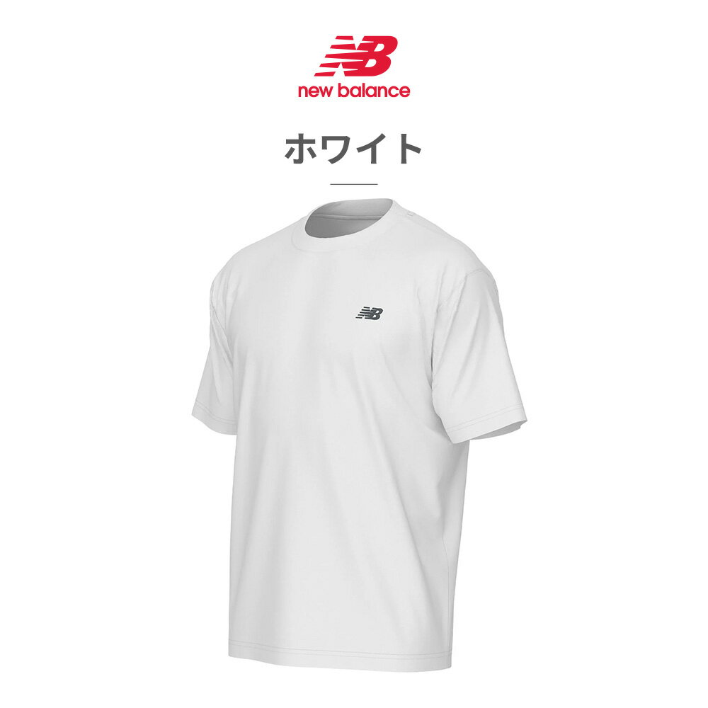 【新品】new balance 半袖 Tシャツ ワンピース ホワイト Lサイズ New Balance ニューバランス 半袖 Tシャツ レディース