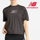 ニューバランス Tシャツ レディース リラックスグラフィックショートスリーブTシャツ AWT51135 new balance ジム トレーニング ショート丈