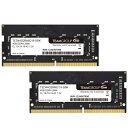 TEAM ELITE DDR4 2666 8GB (4GB×2) ノート用 メモリ 2枚組 SO-DIMM PC4-21300 CL19 TED48G2666C...