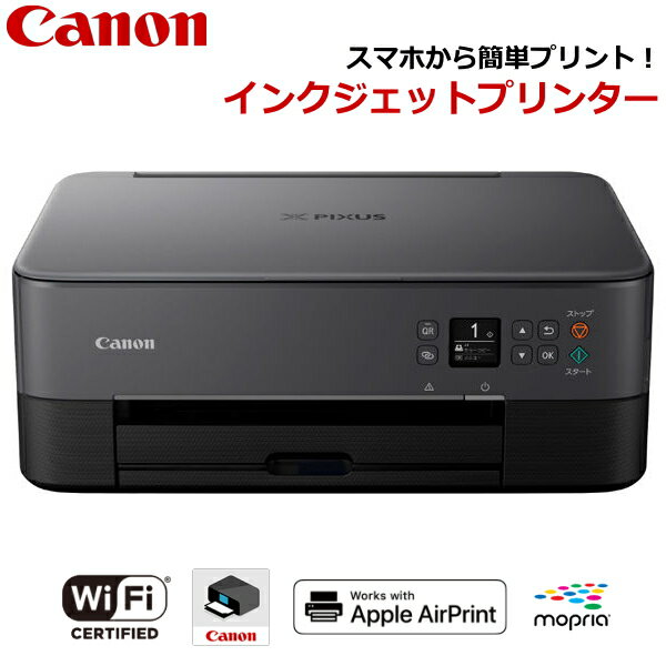 Υ 󥯥åȥץ󥿡 ޥб Wi-Fiб ѥ ξ̥ץ ԡ 顼 A4 LȽ ̾  Ϥ ̵LAN ư 󥯥åʣ絡 ץ󥿡 Canon TS5430BK TS5430 ֥å ԡ