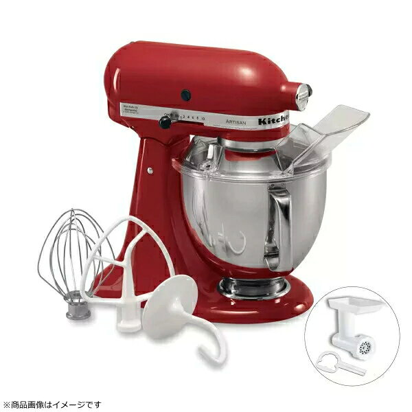 9KSM162ER キッチンエイド アルチザン スタンドミキサー 4.8L レッド 注入用カバー フードグラインダー 付 大容量 Kitchen Aid KitchenAid 卓上ミキサー ミキサー キッチンエイドスタンドミキサー try3-2-10010253 TRYX3 2号店 サンプル画像2