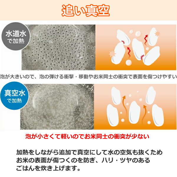 炊飯器 東芝 5.5合 真空圧力IH 炎匠炊き RC-10SGX 無洗米 雑穀米 玄米 RC-10SGX-W グランホワイト TOSHIBA RC10SGXW RC10SGX 5.5合炊き 真空 圧力IH お手入れ簡単
