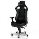 楽天TRYX3 2号店【メルセデスAMG】noblechairs EPIC ゲーミングチェア 4方向に調節可能なアームレスト 耐荷重120kg リクライニング最大135° NBL-EPC-PU-MPF-SGL マットブラック アーキサイト