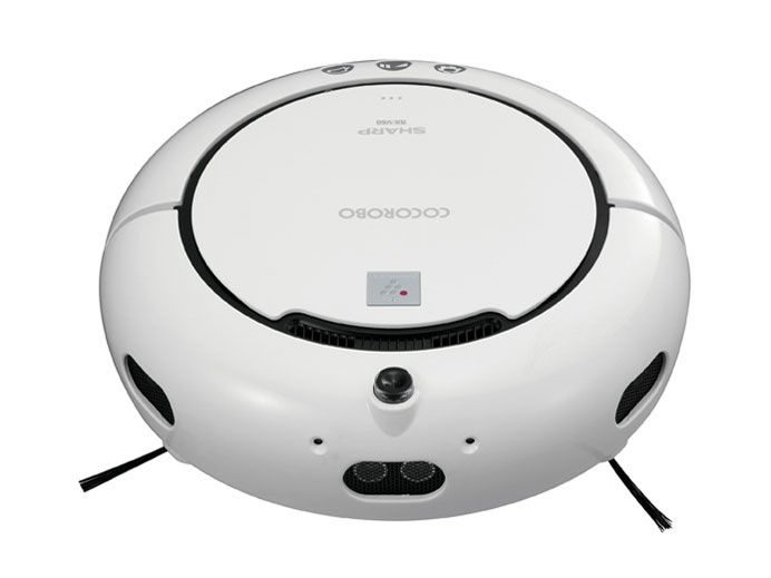 SHARP シャープ RX-V60-W ホワイト系 ロボット家電 COCOROBO ココロボ お掃除ロボ プラズマクラスター ロボット掃除機 RXV60W【smtb-TD】【yokohama】