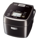 三菱 MITSUBISHI 炊飯器 NJ-SWA06-B 炊飯器 3.5合炊き 黒銀蒔 本炭釜 小容量モデル お手入れラクラク 見やすいバックライト液晶