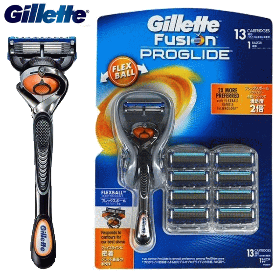 Gillette Fusion PROGLIDE Wbg SJ~\ Y䓁 Wbg t[W vOCh 5n E tbNX{[eNmW[ ɖ { ֐n 13 ЂVF[sO ֐n13R s 0579605 P&G