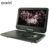 アーウィン arwin フルセグ ポータブルDVDプレーヤー APD-101FR 10.1型 家庭用 車載用 内蔵バッテリー 3電源対応 APD101FR