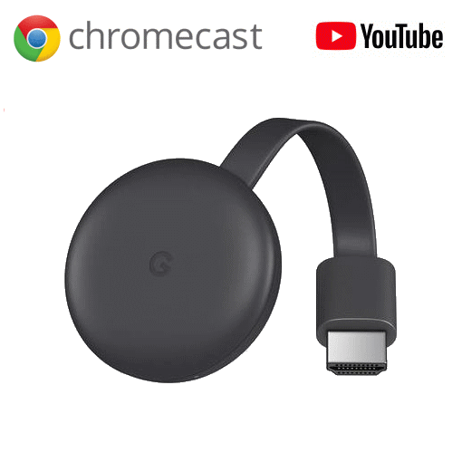 【新型 第3世代】Google Chromecast チャコールグレー グーグル クロームキャスト 3　Chromecast3 iPhone iPad Android 搭載のスマートフォンやタブレットからテレビにエンターテイメントをストリーミング！ 　GA00439-JP