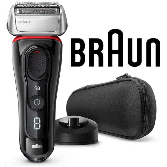 BRAUN uE VF[o[ V[Y8 3n Series8 OK [d 3Dwbh VF[o[P[Xt  g 3D CΉ 8320S d