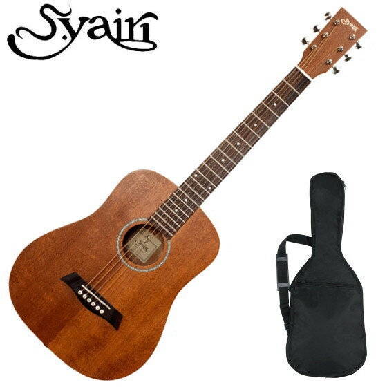 S.Yairi エスヤイリ Compact Acoustic Series ミニアコースティックギター YM-02/MH(S.C) マホガニー 専用ソフトケース付き YM02MH YM02 ギター