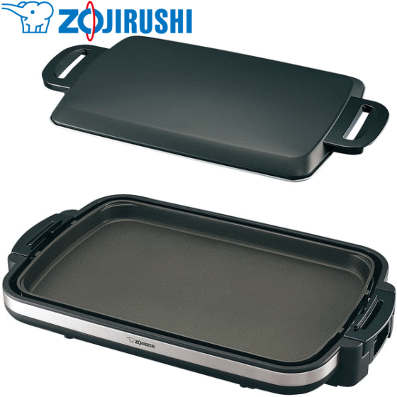 ZOJIRUSHI ݰ EA-DE10-BA ۥåȥץ졼 䤭䤭 磻48cm ʿ̥ץ졼  ֥å EA-DE10 EA...