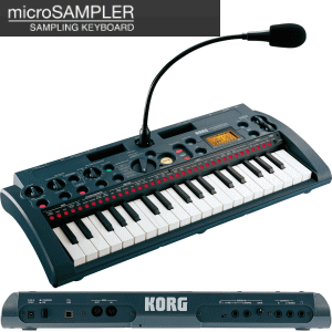 ������̵����KORG���륰microSAMPLER����ץ顼�ޥ���������ץ顼�����ܡ���