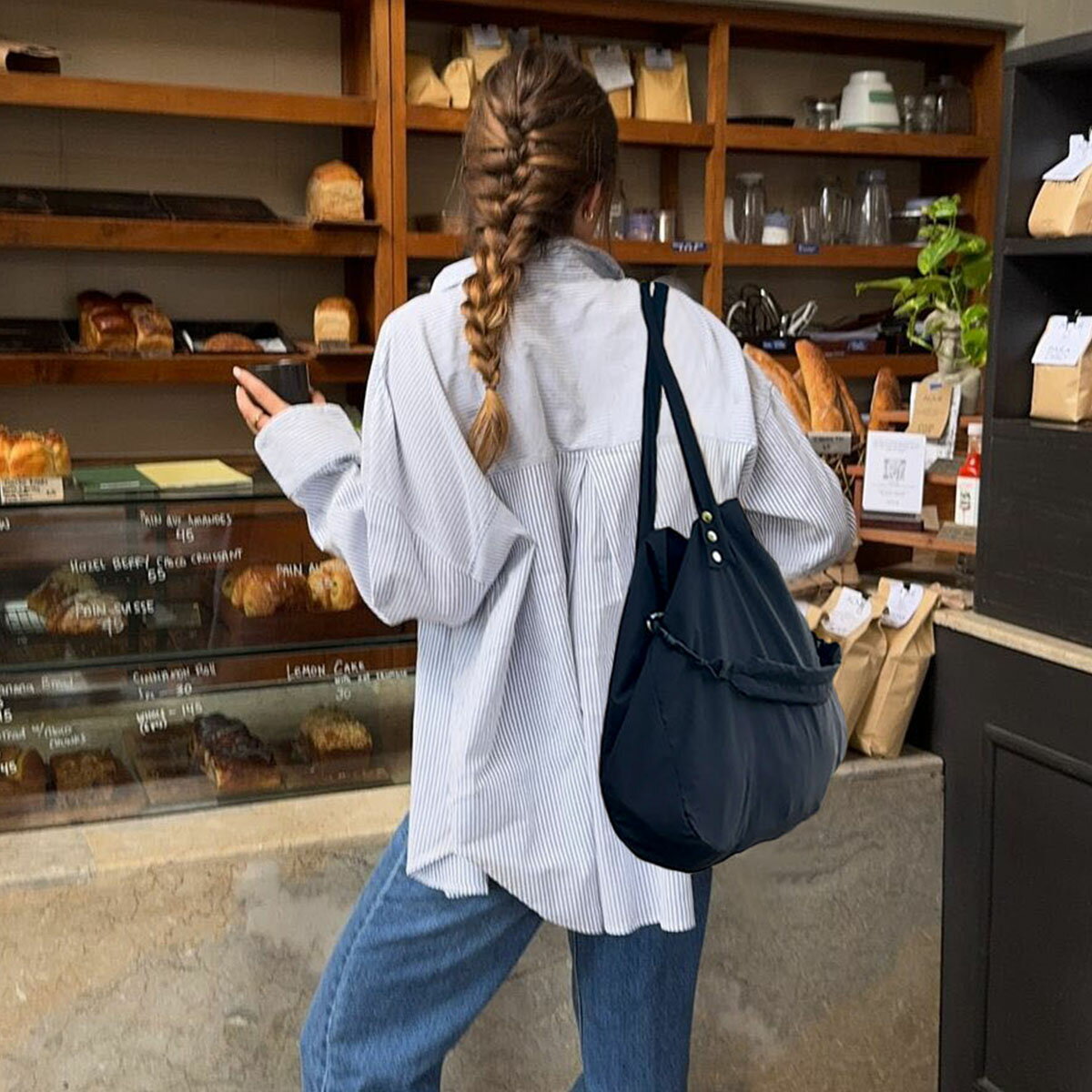 トートバッグ レディース メンズ ナイロン 大容量 【Wave】 ショルダーバッグ レディース 軽量 2wayバッグ チャーム付 大人 かっこいい かわいい ハンドバッグ 超軽量 バッグチャーム 2