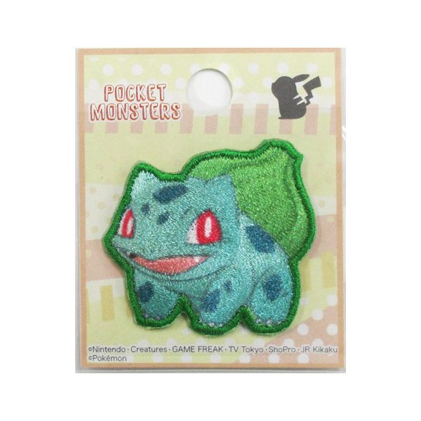 Rakuten - ワッペン　ポケットモンスター　フシギダネシールワッペン　POS004 【個】