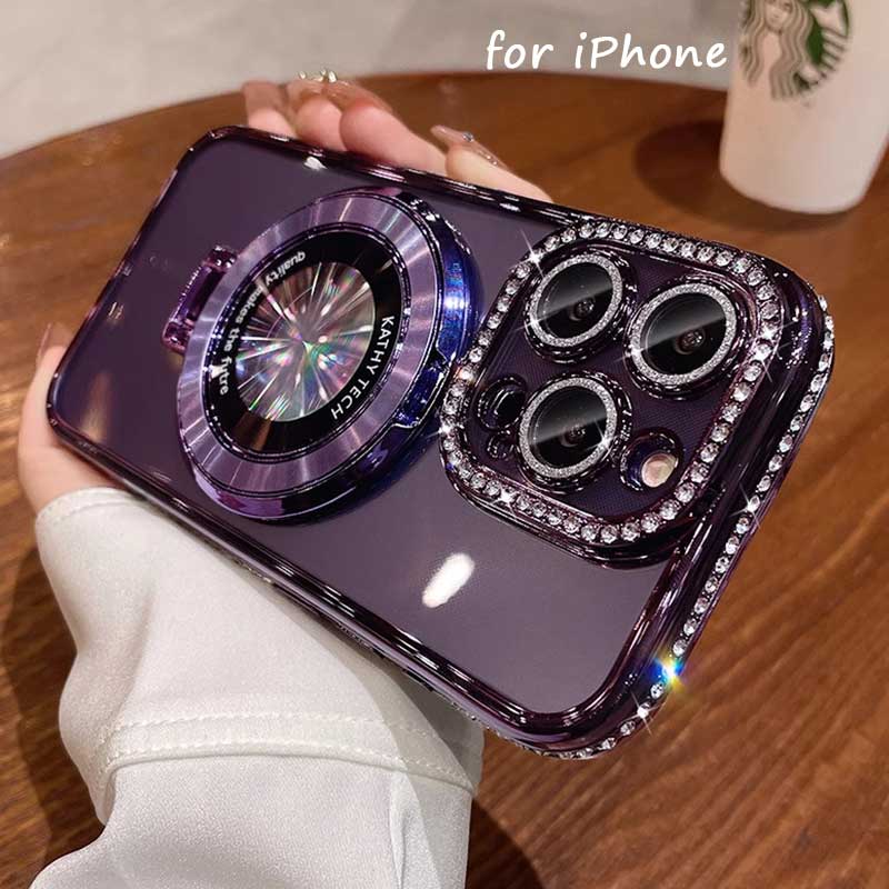 乐天商城 - iphone17 ケース MagSafe対応 iPhone17promaxケース キラキラ iPhone17proケース スタンド機能 iPhone air ケース 16promax 16pro iPhone16 15promax 15pro iPhone15 耐衝撃 スリム iphone14 14pro 13 pro 12 12pro 11 pro 携帯カバー お洒落 可愛い 大人女子 レンズ保護