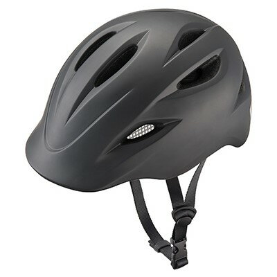 【メーカー純正品】【正規代理店品】ブリヂストン 自転車用ヘルメット クルムス CH-BSM Mサイズ(54cm〜58cm、330g) ブラック 【自転車用品】のサムネイル