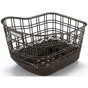 【メーカー純正品】【正規代理店品】ブリヂストン ドレスラウンドバスケット(リア用) RBK-DR ダークブラウン 【自転車用品】